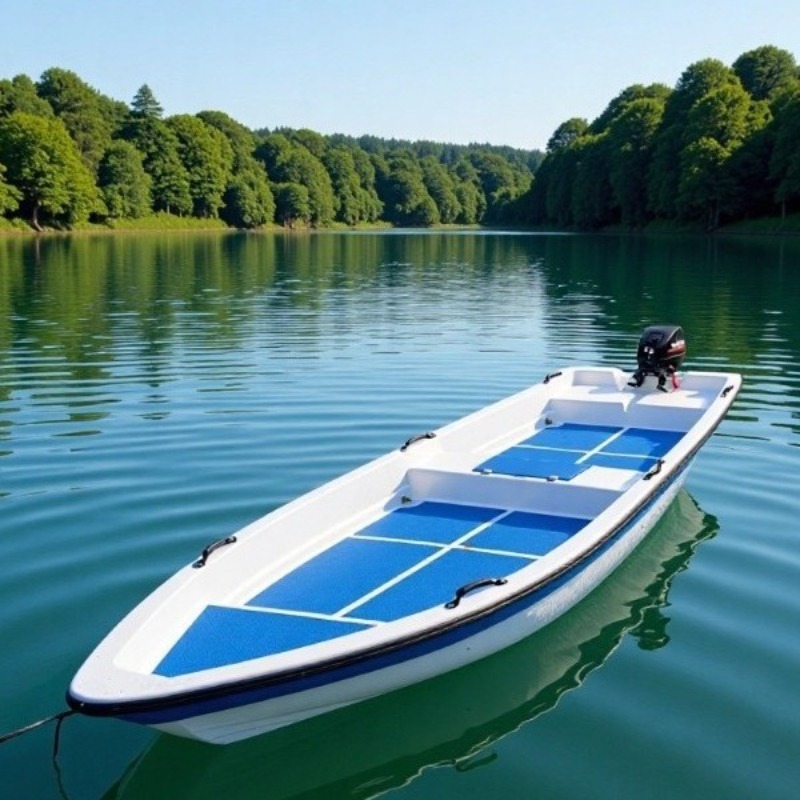 Double-layer thickened fibergl - Fishing Boat Fiberglass review and price