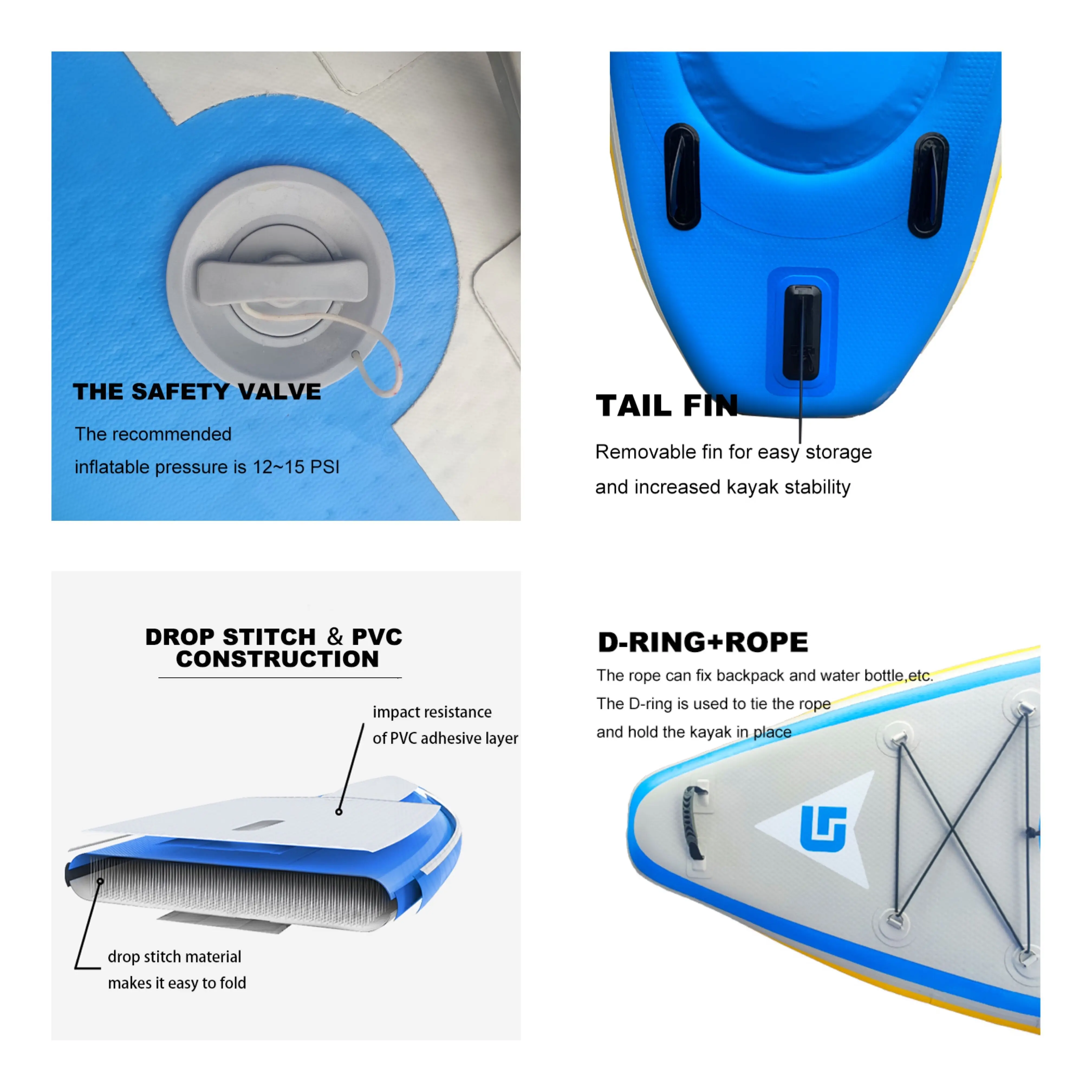 2 Person Factory Customized Fi - Fishing Boat Paddle review and price