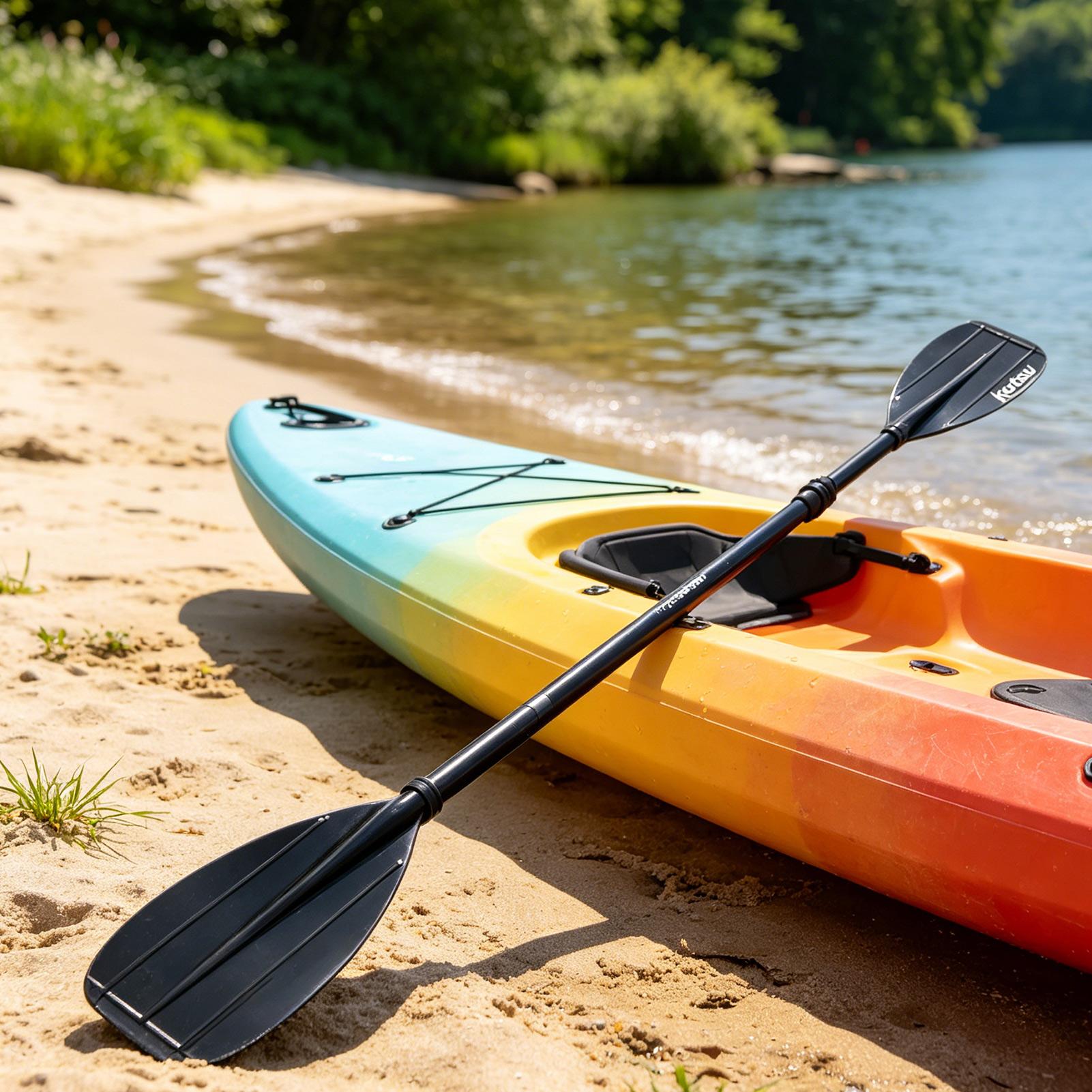 2-Section Carbon Fiber Kayak P - Fishing Boat Oar review and price